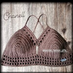 Chanell Crop Top Crochet